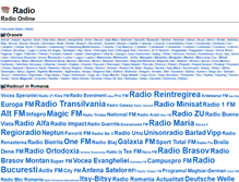Tablet Screenshot of frecvente-radio.radiobox.ro